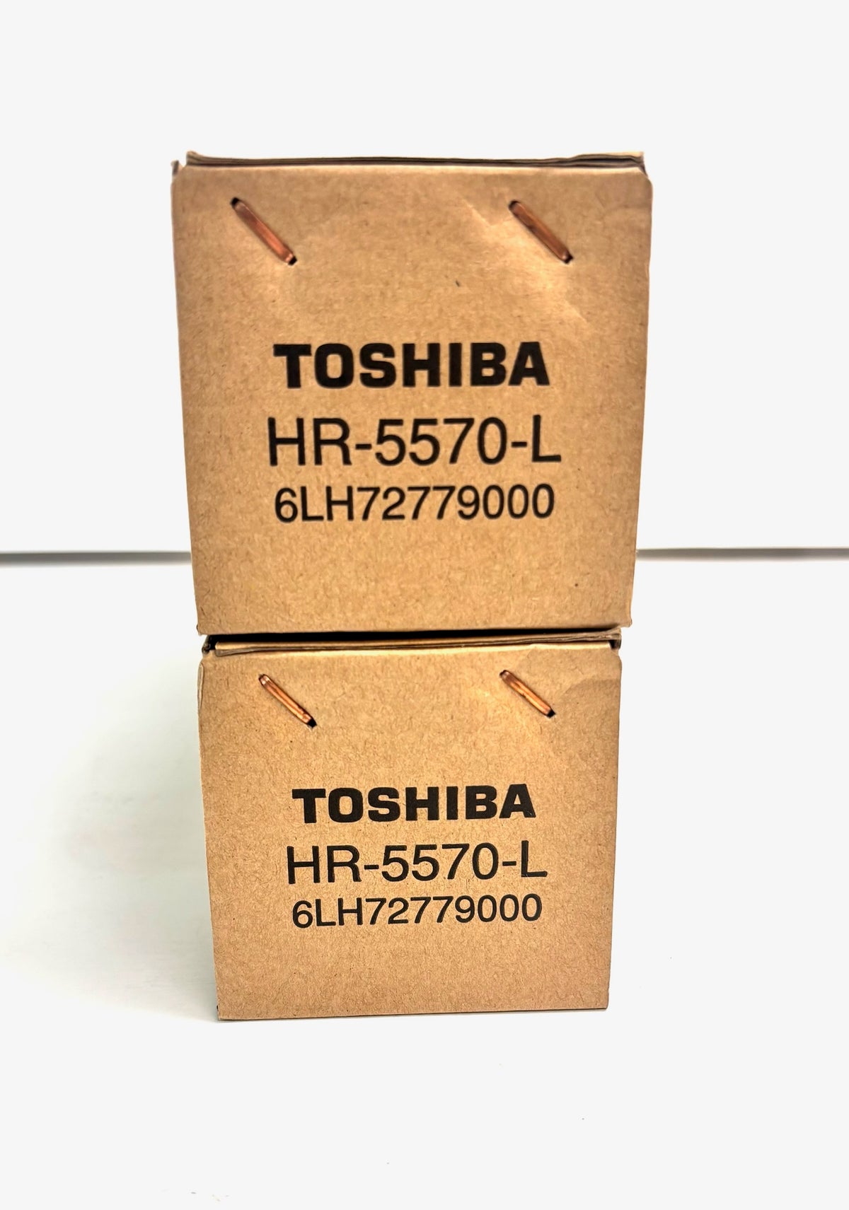 2 Genuine Toshiba eStudio 556, 857 Lower Heat Roller HR-5570L, 6LH72779000