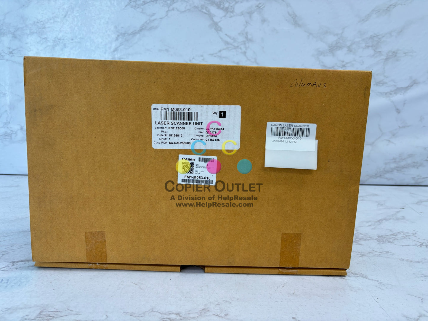 Genuine Canon IRA DX 4725i Laser Scanner Unit FM1-M053-010, FM1M053010