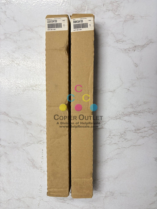 2 OEM Xerox Nuvera 100,120,144,157 Inverter Shaft Assembly 006K34130 (1 New & 1 Open)