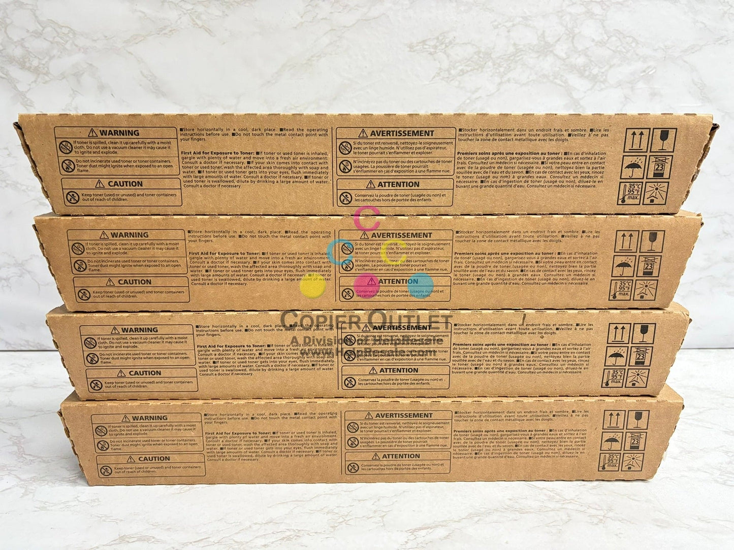 4 OEM Ricoh IM C3010/C3510 CMYK Toner 842553, 842552, 842551, 842550