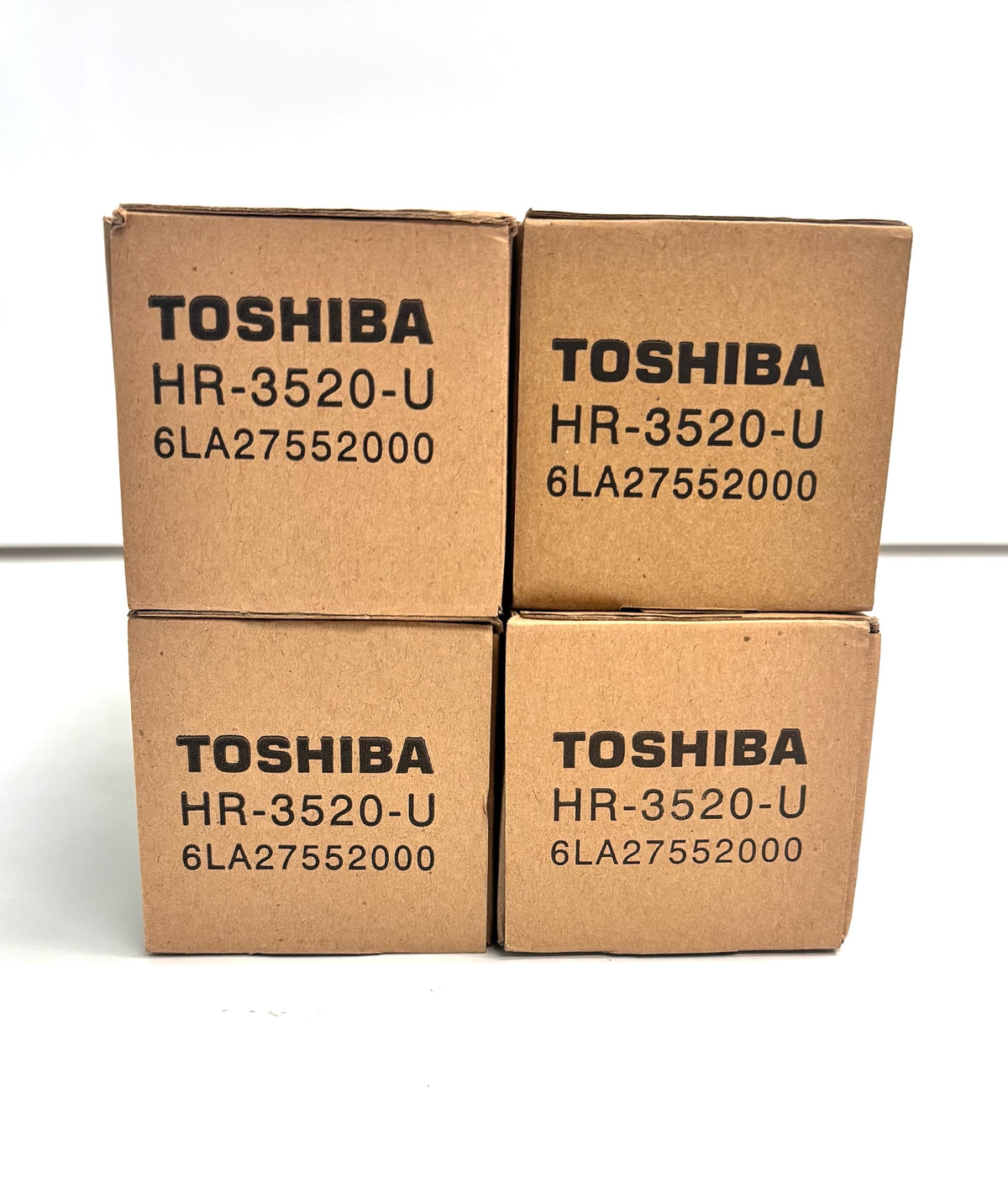 4 Genuine Toshiba 350, 352 Upper Fuser Rollers HR-3520-U, HR3520U, 6LA27552000