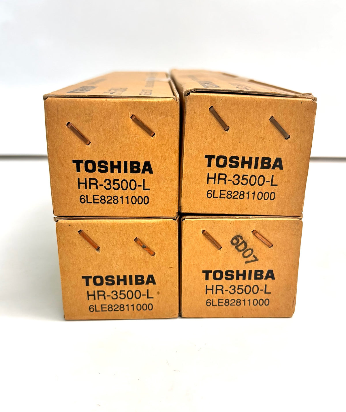 4 Genuine Toshiba 450/452 Lower Fuser Pressure Roller HR-3500-L, 6LE82811000