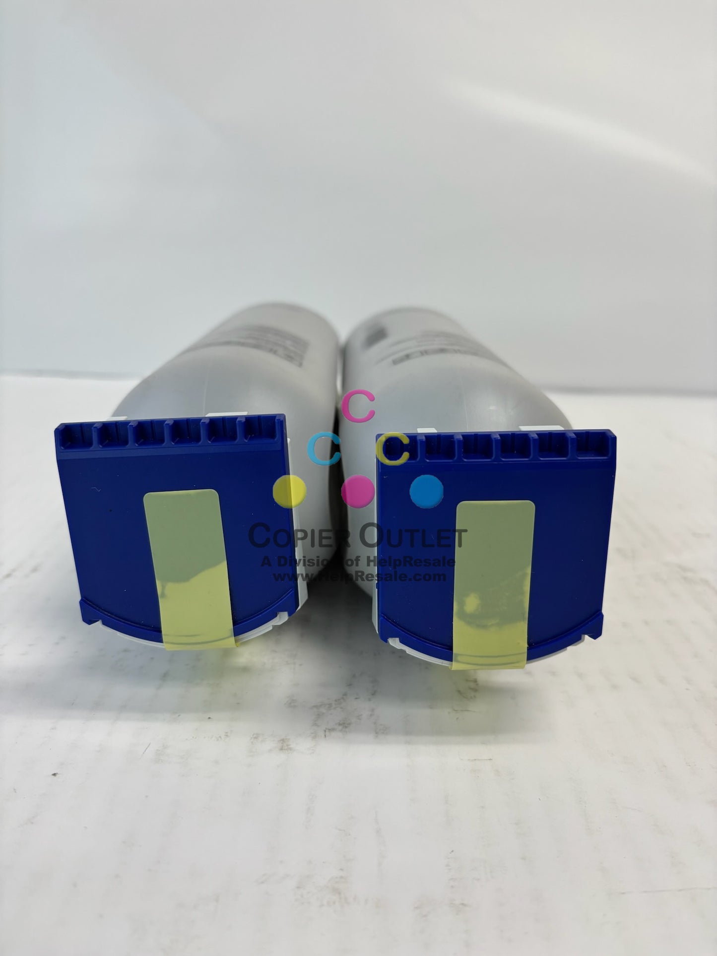 2 Genuine Oce / Canon Plotwave 300/350 Black Toner Bottles 1070066394, No Box