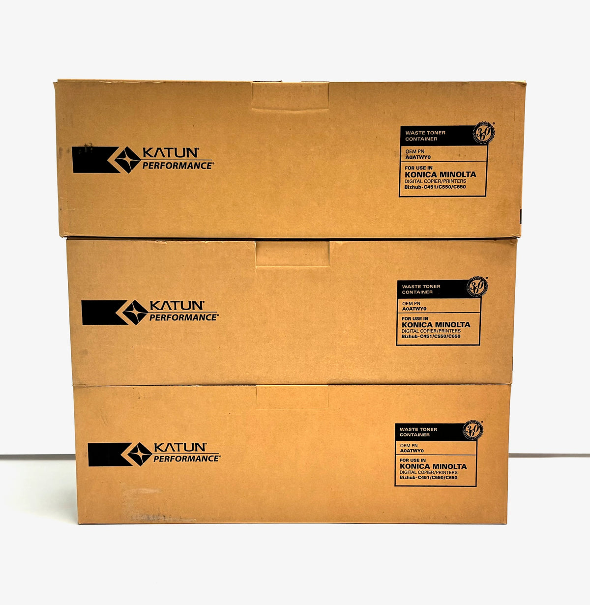3 Compatible with Konica Minolta C451/C550/C650 Waste Toner Containers A0ATWY0