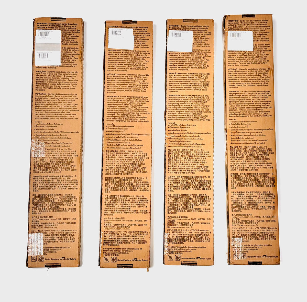 4 Genuine Epson WF-C20750 Series CMYK Inks T02S1, T02S2, T02S3, T02S4 (EXP 2025)