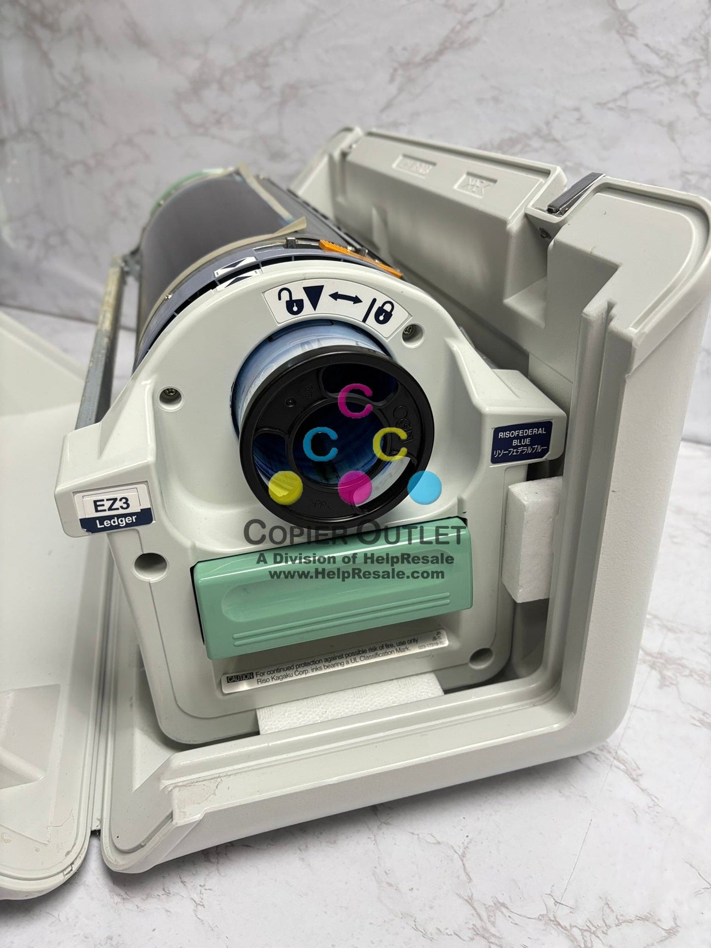 Used Genuine Riso EZ Color Drum (Currently used for Blue) Same Day Shipping !