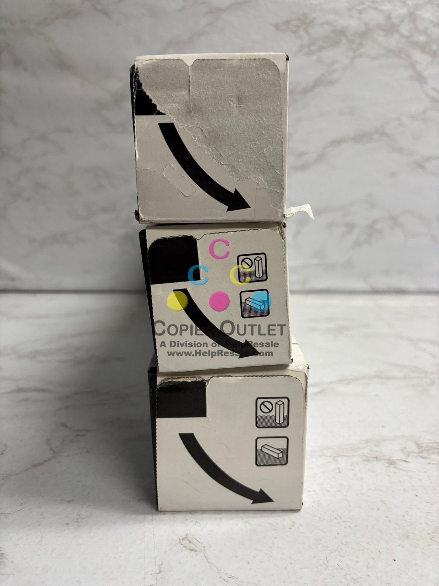 3 Cosmetic OEM Canon iR ADVANCE C5840i,C5850i,C5860i,C5870i GPR-61 CCK Toners