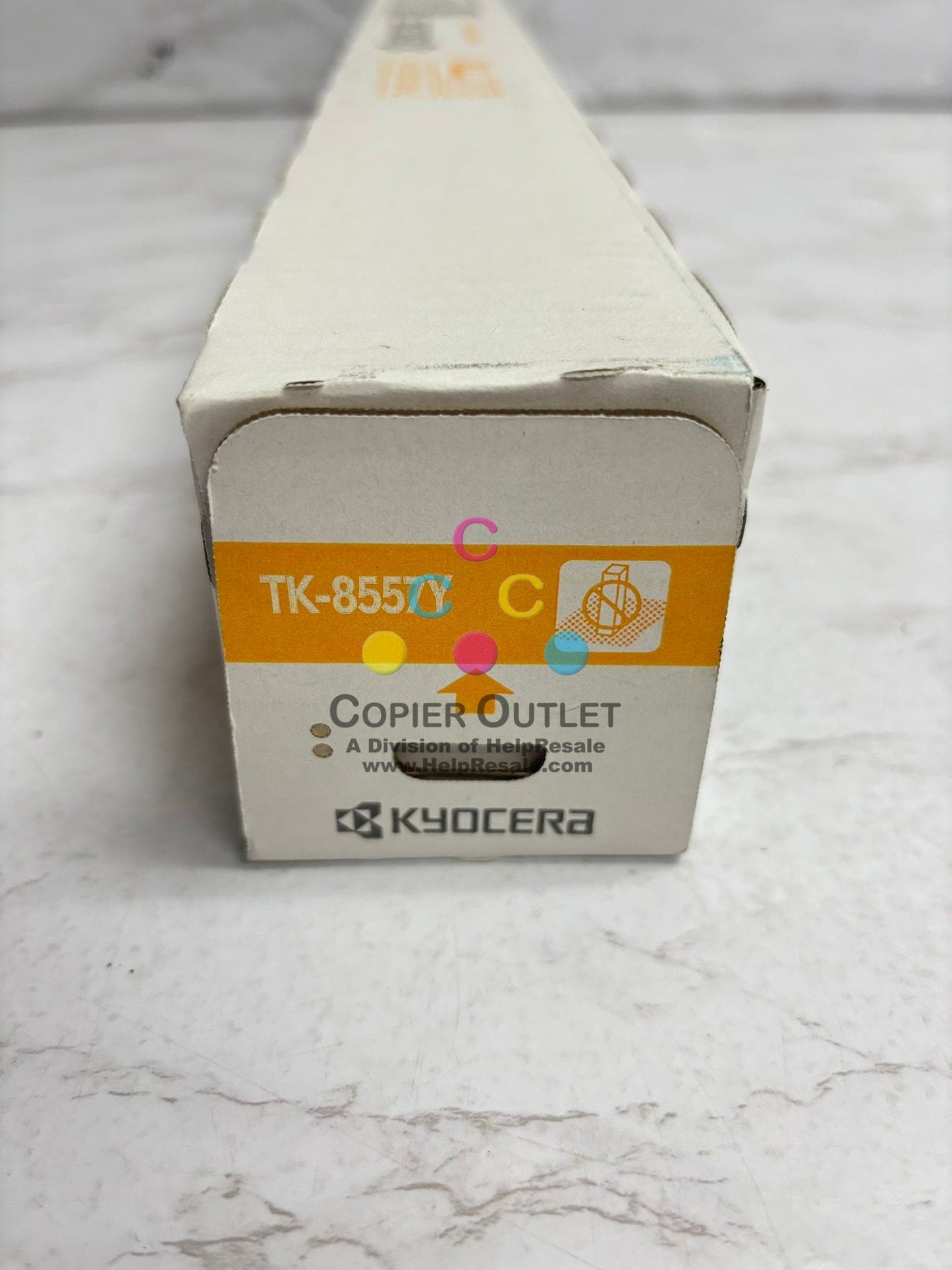 New Genuine Kyocera TASKalfa 6054ci, 7054ci Yellow Toner TK-8557Y 1T02XCAUS0