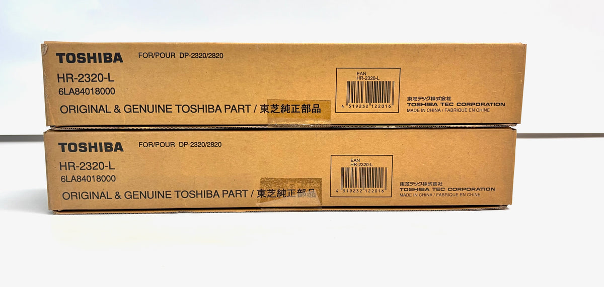 2 OEM Toshiba E Studio 230,280 Lower Fuser Pressure Roller HR-2320-L,6LA84018000