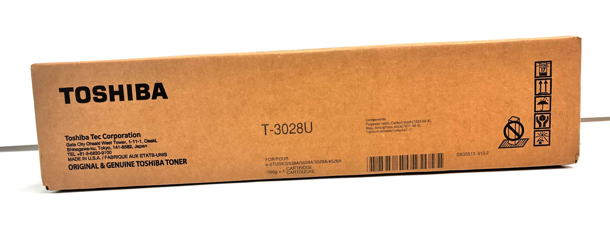 Genuine Toshiba E Studio 2528A, 3528A, 4528A Black Toner Cartridge T-3028U
