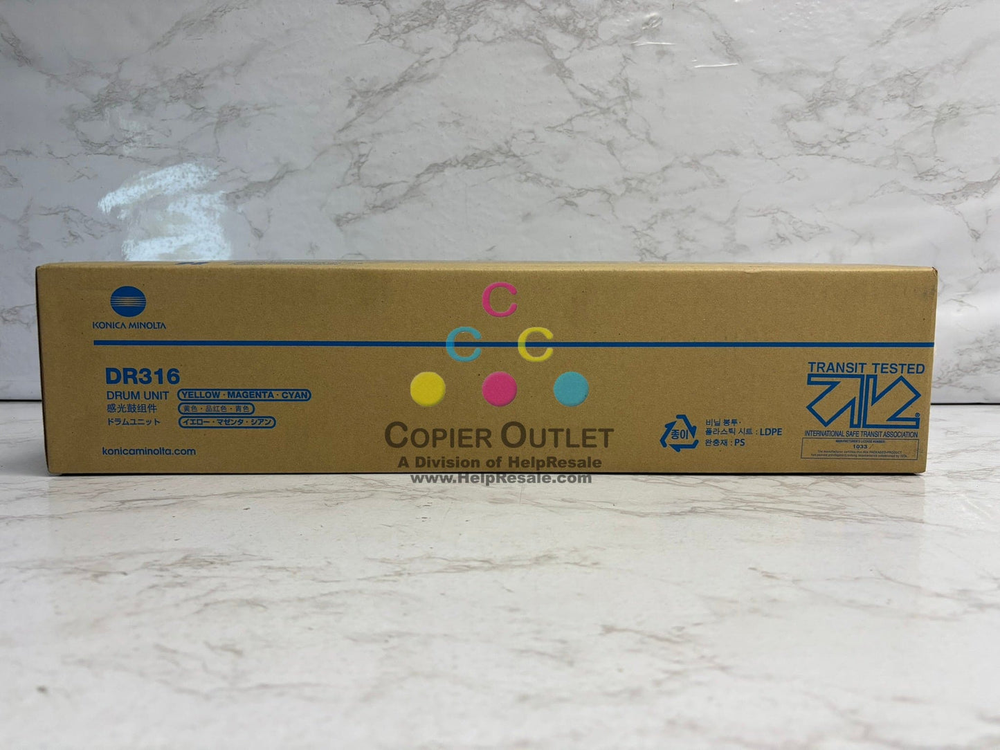 OEM Konica bizhub C250i,C251i,C300i,C301i,C360i Color Drum Unit DR316, AAV7-0TD