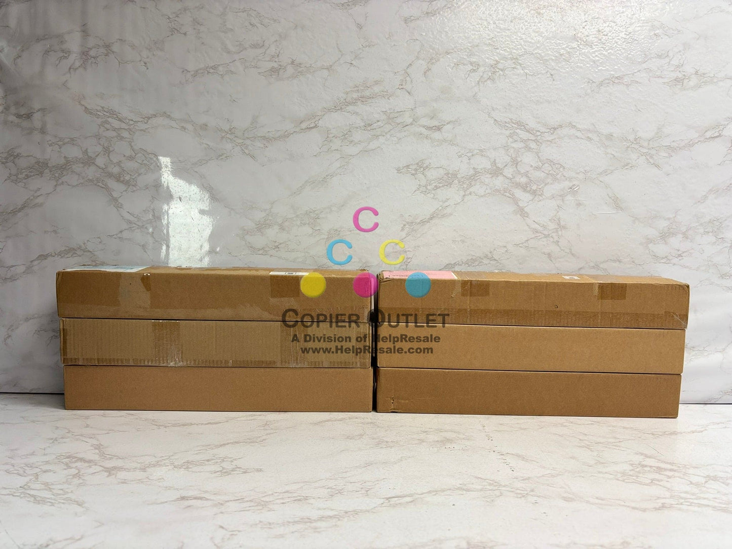 6 Genuine Konica Bizhub C250i,C300i,C360i TN328 CCMMKK Toners (Plain Boxes)
