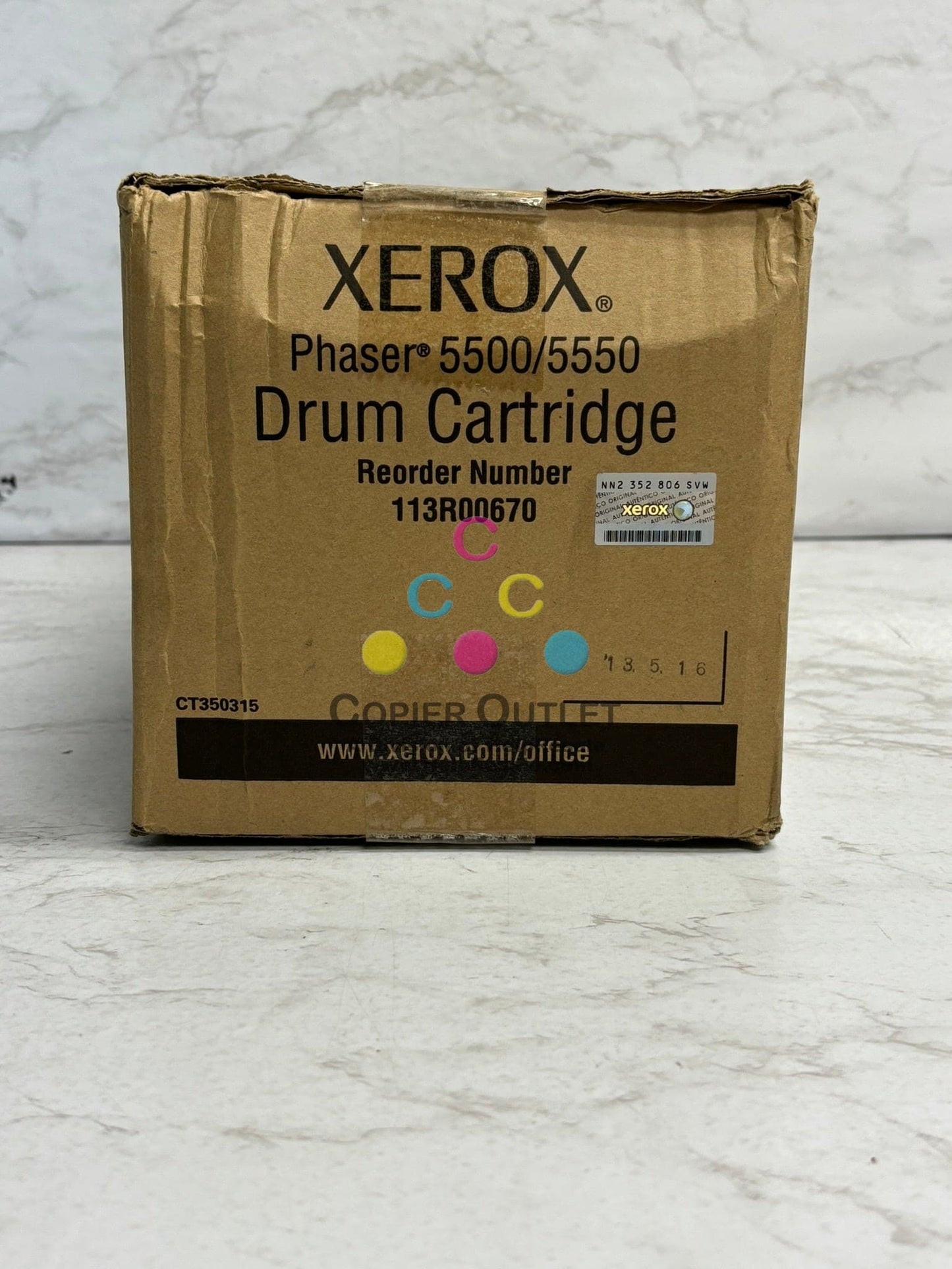New Genuine Xerox Phaser 5500/5550 Drum Cartridge 113R00670 Same Day Shipping
