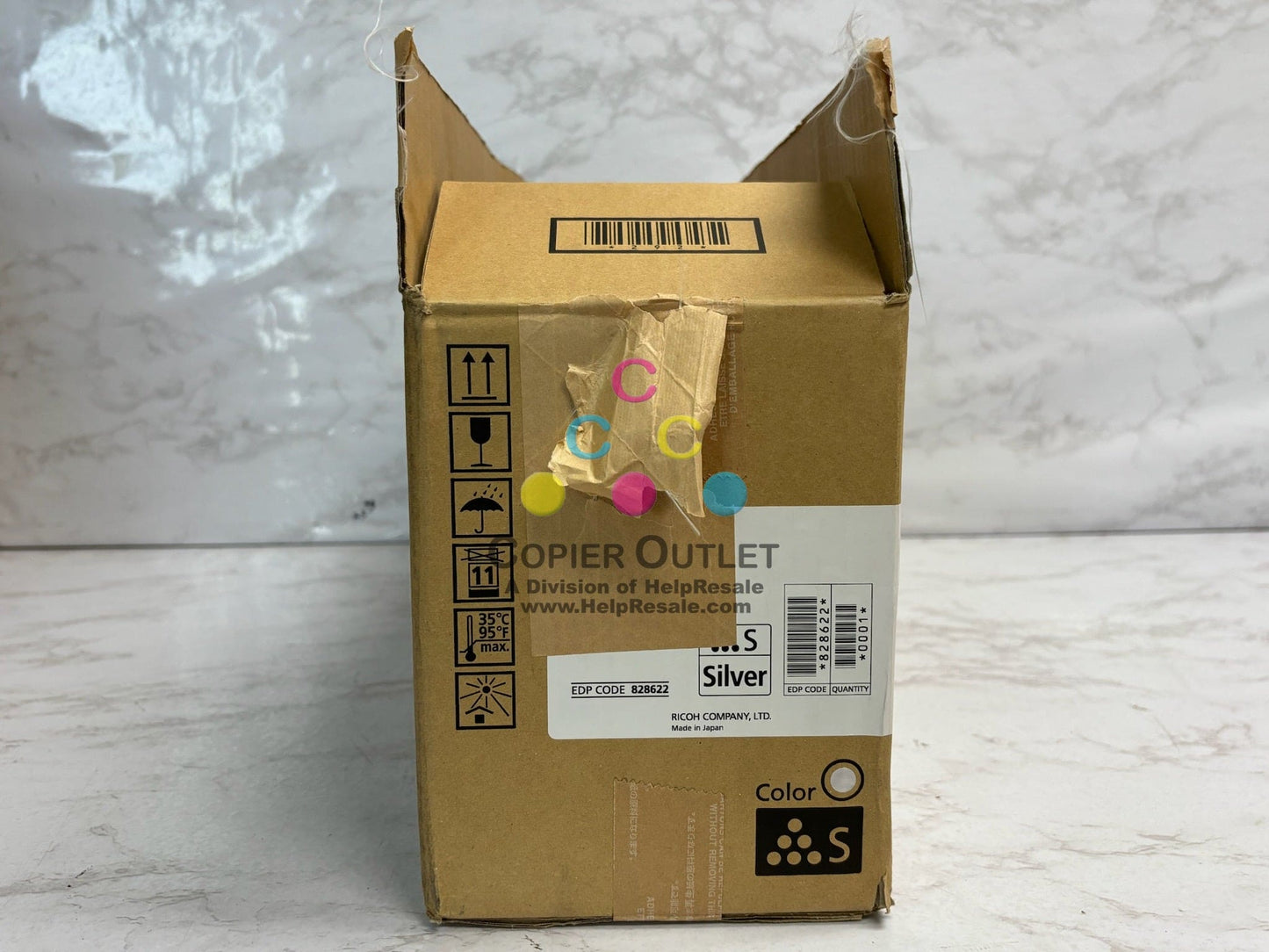 New Open OEM Ricoh Pro C7200, C7200s Silver Print Cartridge 828622 (25801801)