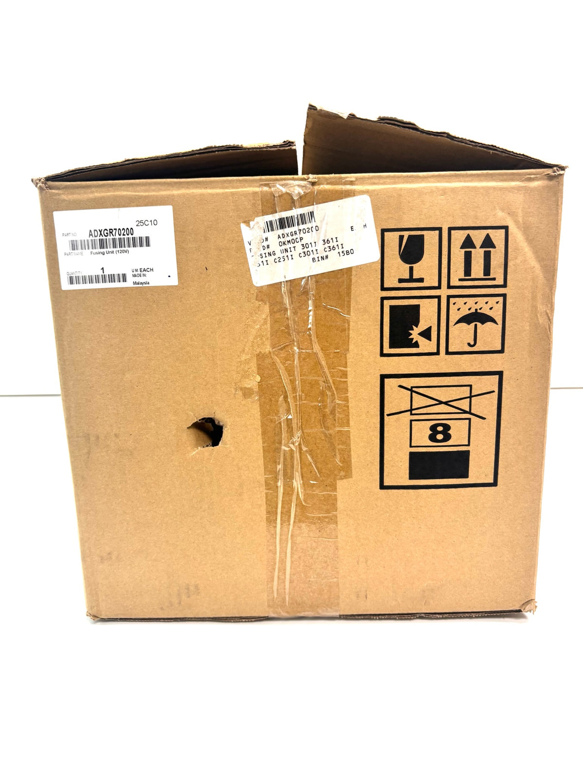 Open Genuine Konica 301i, C361i Fuser (Fixing) Unit ADXGR70200 (ADXG-R7020-0)