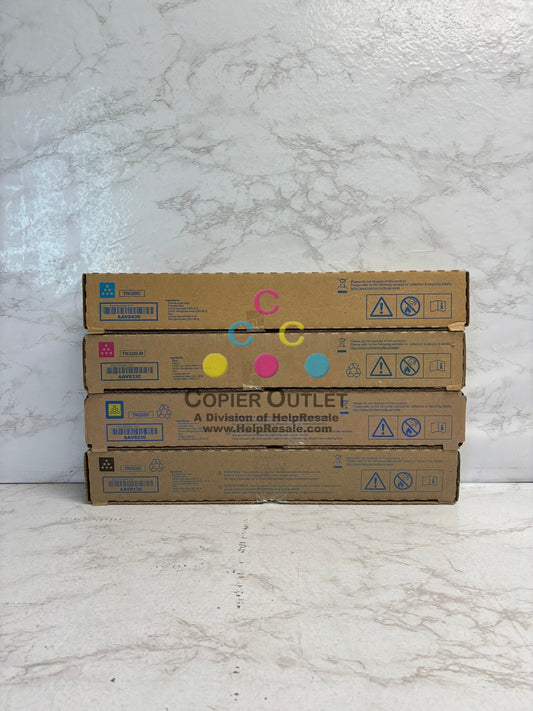4 OEM Konica Bizhub C250i,C300i,C360i TN328C,TN328LM,TN328Y,TN328K CMYK Toners