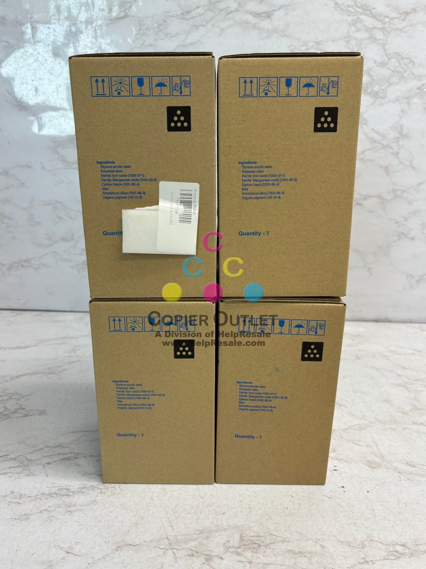 4 New OEM Konica BH C4050i C3350i C3351i C4051i TNP79 Black Toner Cartridges