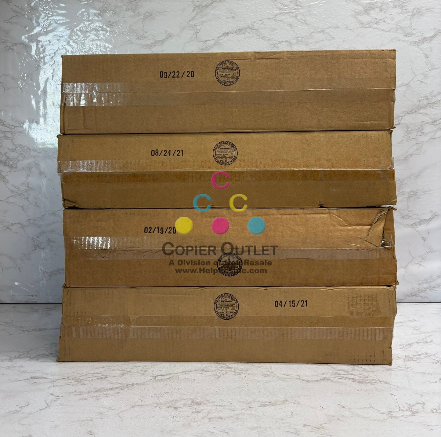 4 Cosmetic Genuine Ricoh Pro C901,C901S CMYK Toners 828249,828250,828251,828252