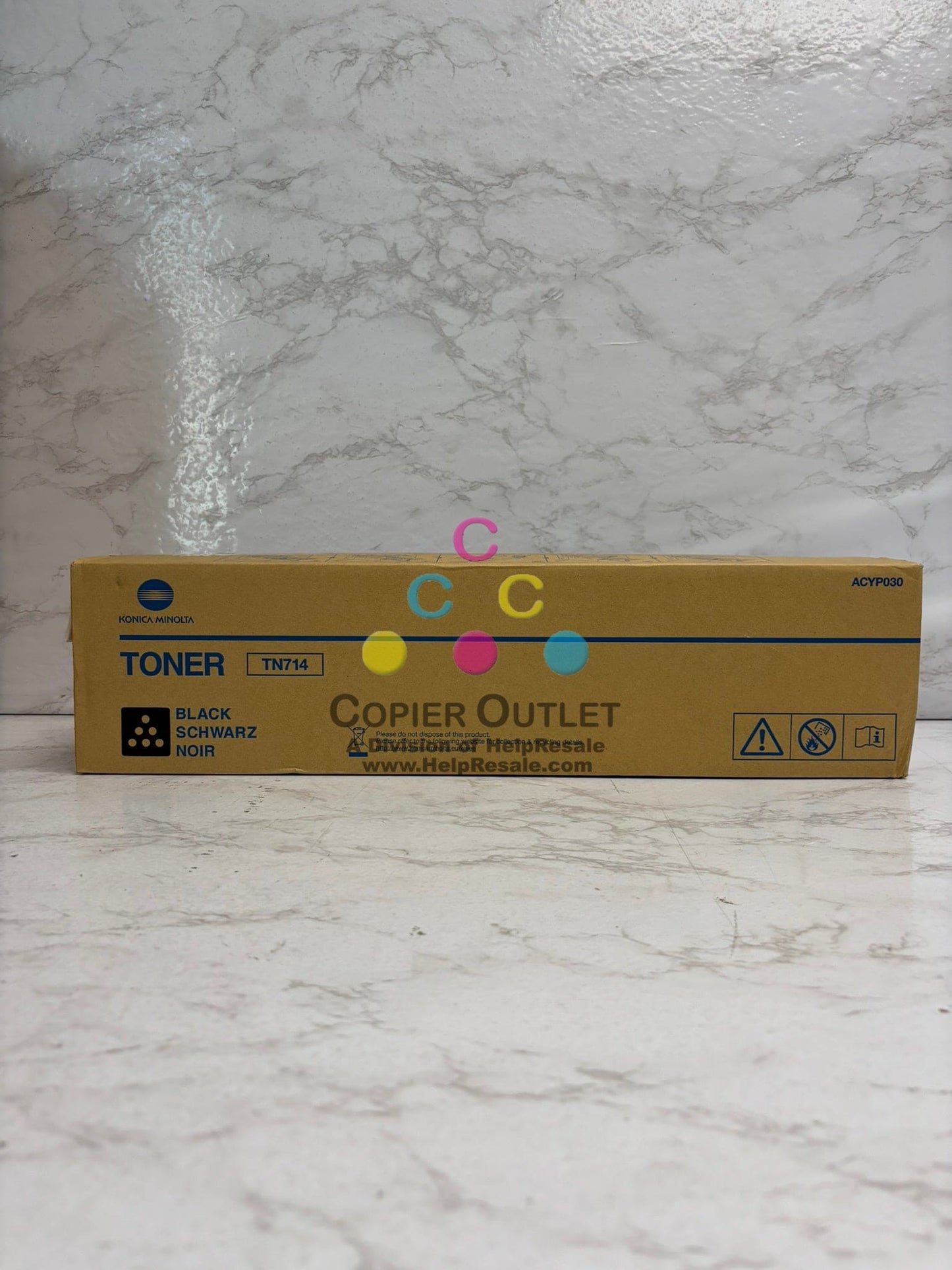 Genuine Konica Minolta Bizhub 750i, 751i Black Toner TN714 (ACYP030)