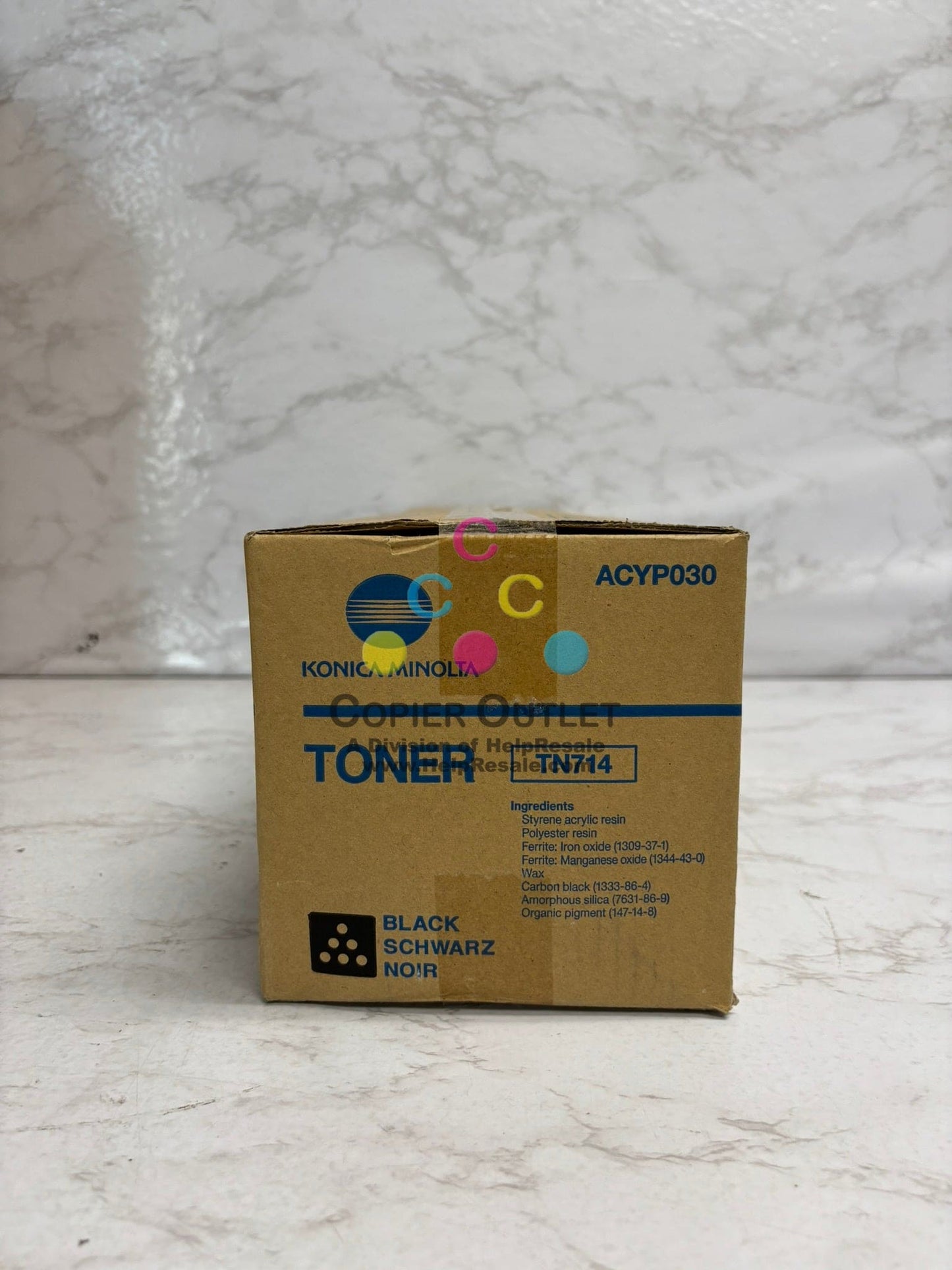 Genuine Konica Minolta Bizhub 750i, 751i Black Toner TN714 (ACYP030)