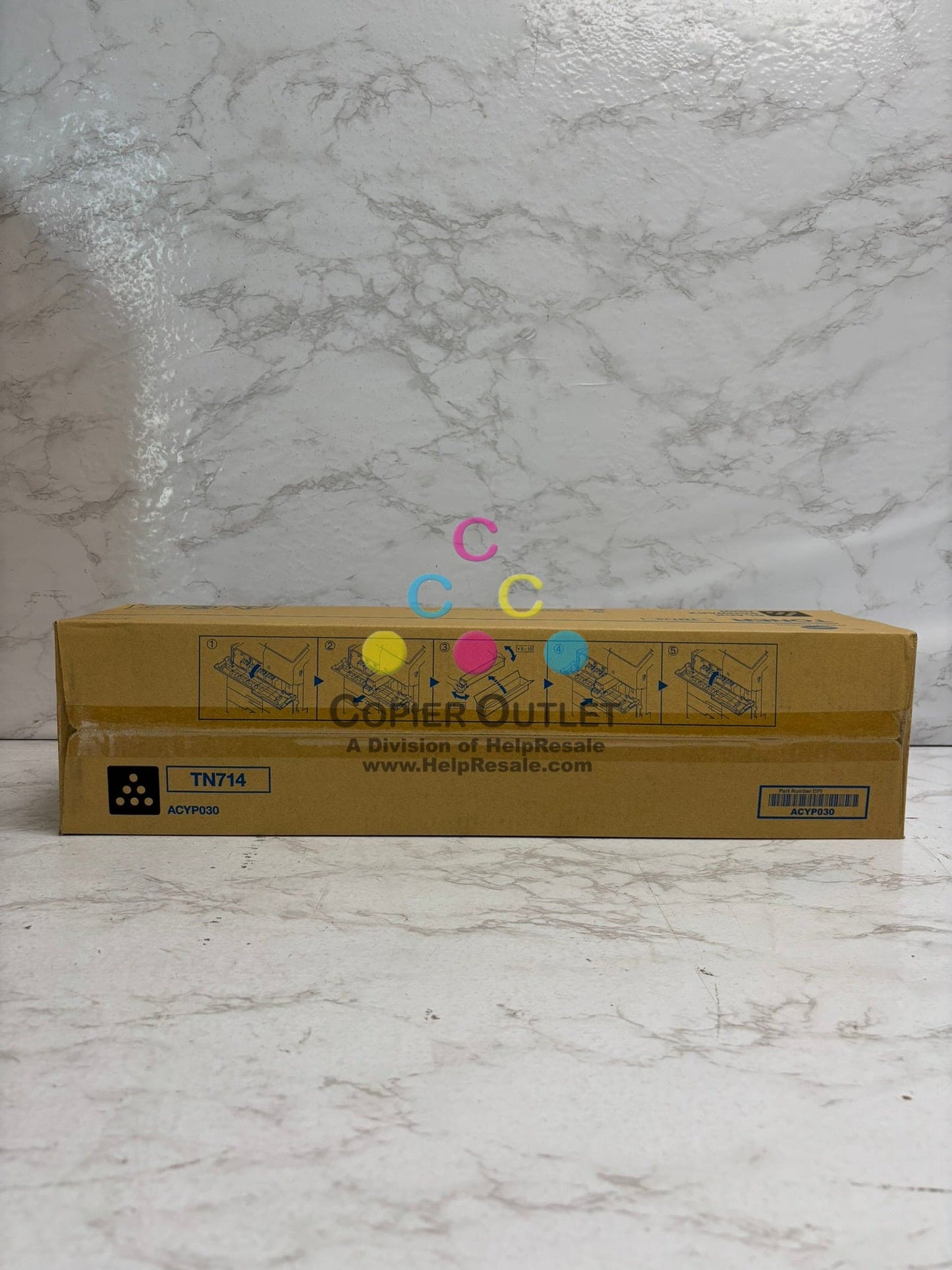 Genuine Konica Minolta Bizhub 750i, 751i Black Toner TN714 (ACYP030)