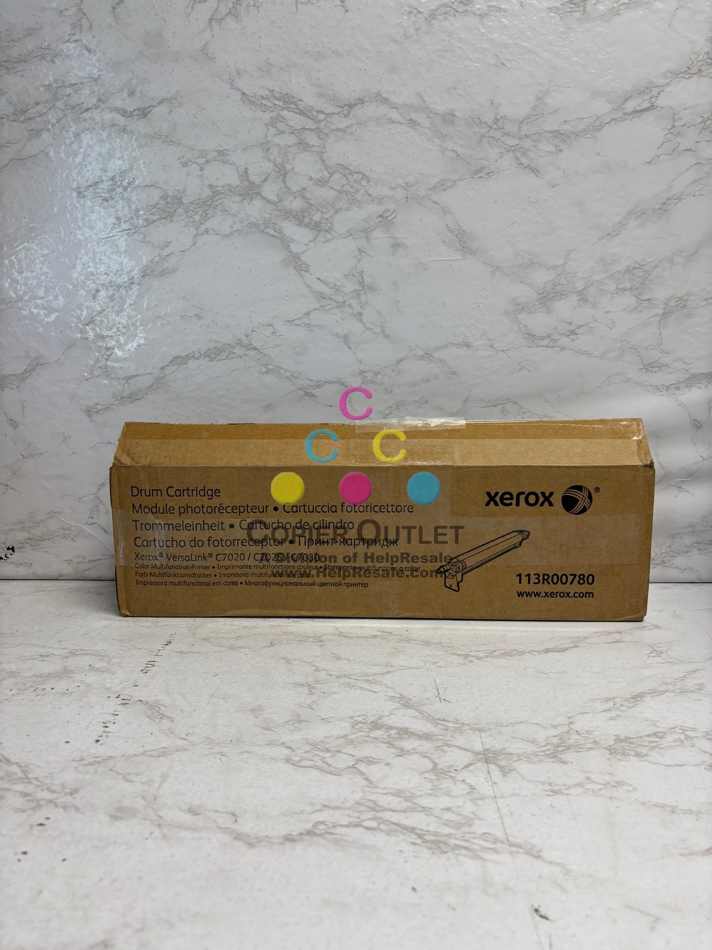 New Partially Open Genuine Xerox VersaLink C7020,C7025,C7030 Drum Cartridge 113R00780