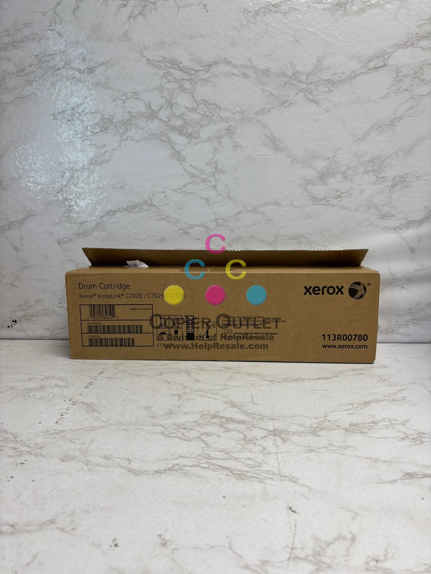 New Partially Open Genuine Xerox VersaLink C7020,C7025,C7030 Drum Cartridge 113R00780