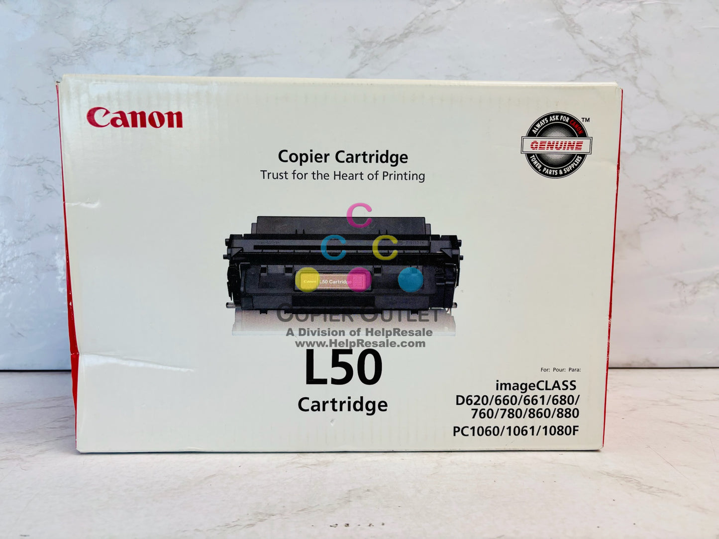 Genuine Canon ImageClass D620,660,661 Black Copier Cartridge L50