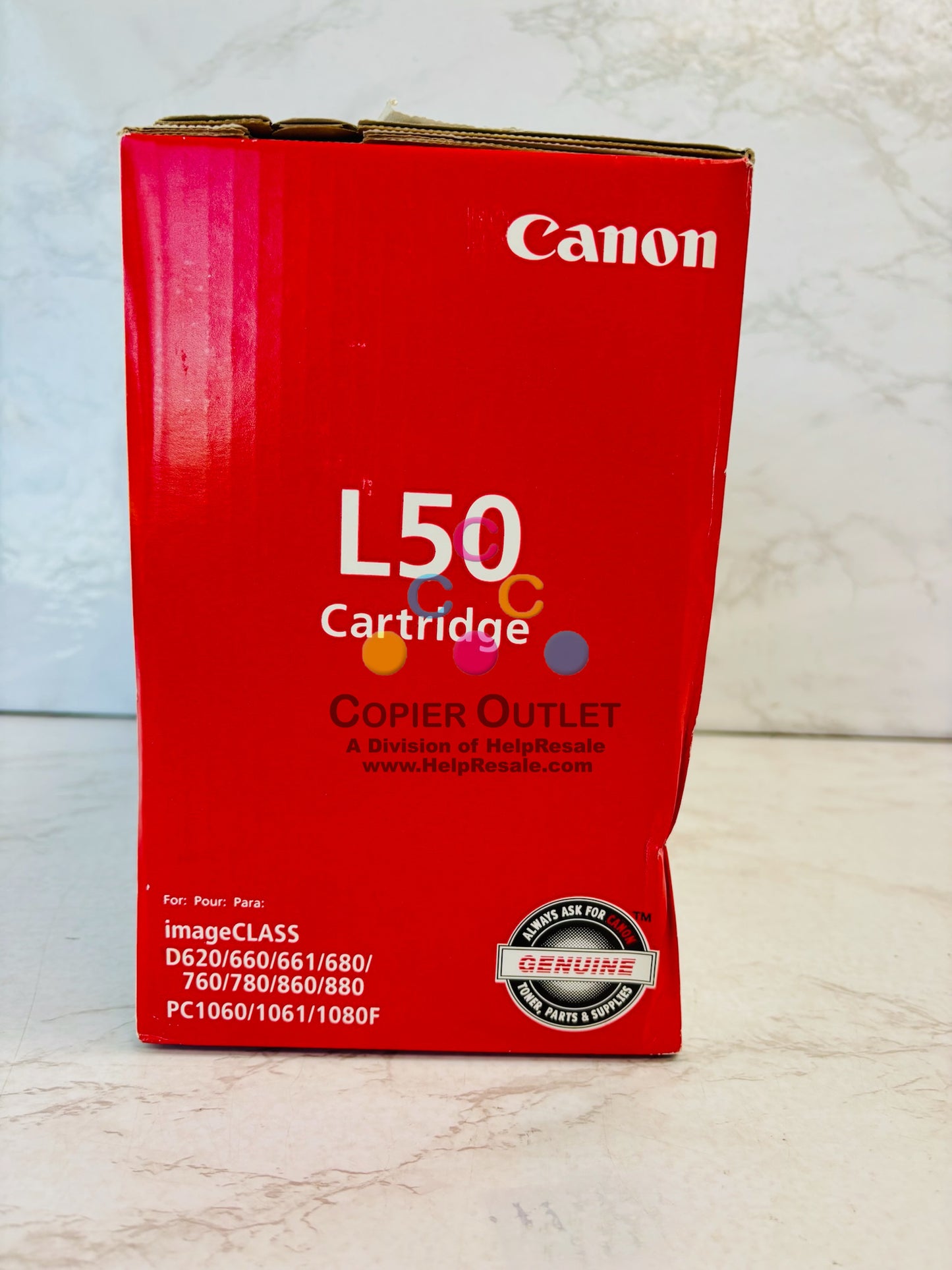 Genuine Canon ImageClass D620,660,661 Black Copier Cartridge L50