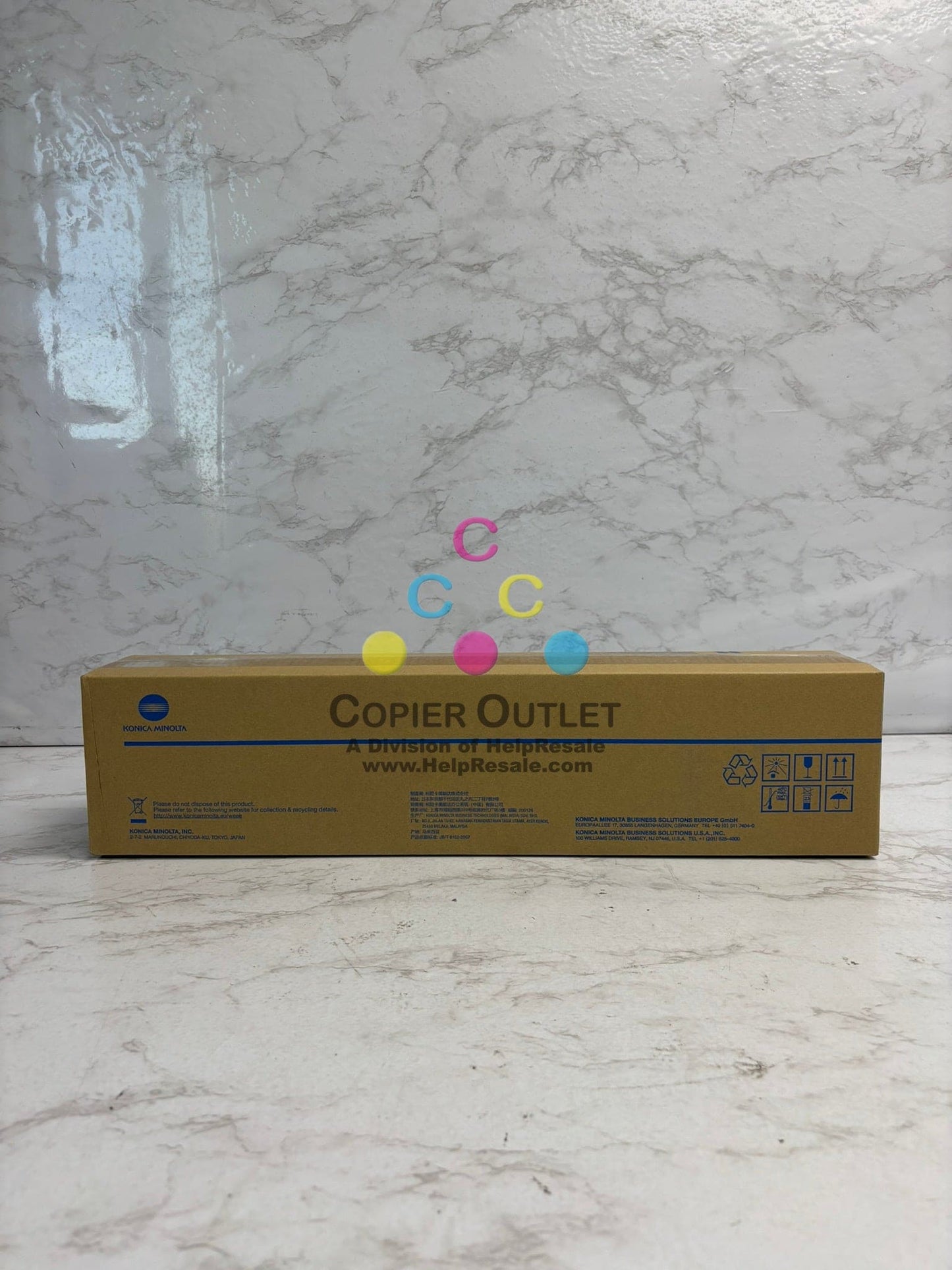 Genuine Konica Minolta BH C550i,C650i,C750i Color CMY Drum Unit DR618, ACV8-0TE