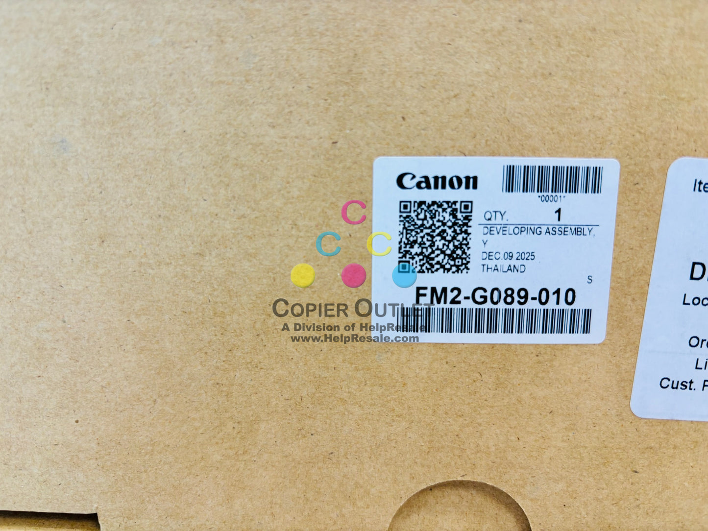 Genuine Canon FM2-G089-010 Developing Assembly
