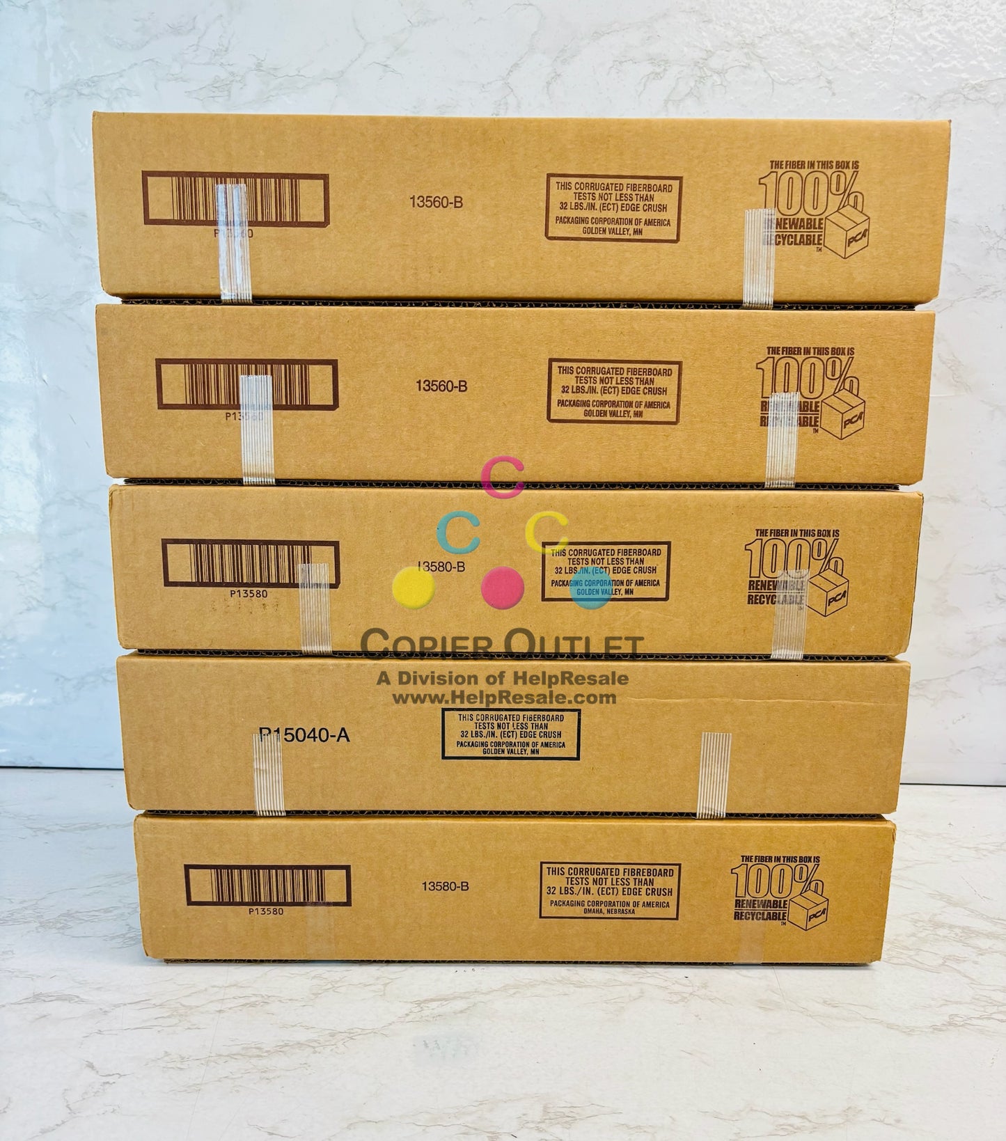 5 Genuine Toshiba E STUDIO 2505AC, 3005AC Magenta & Yellow Toner T-FC505U MY
