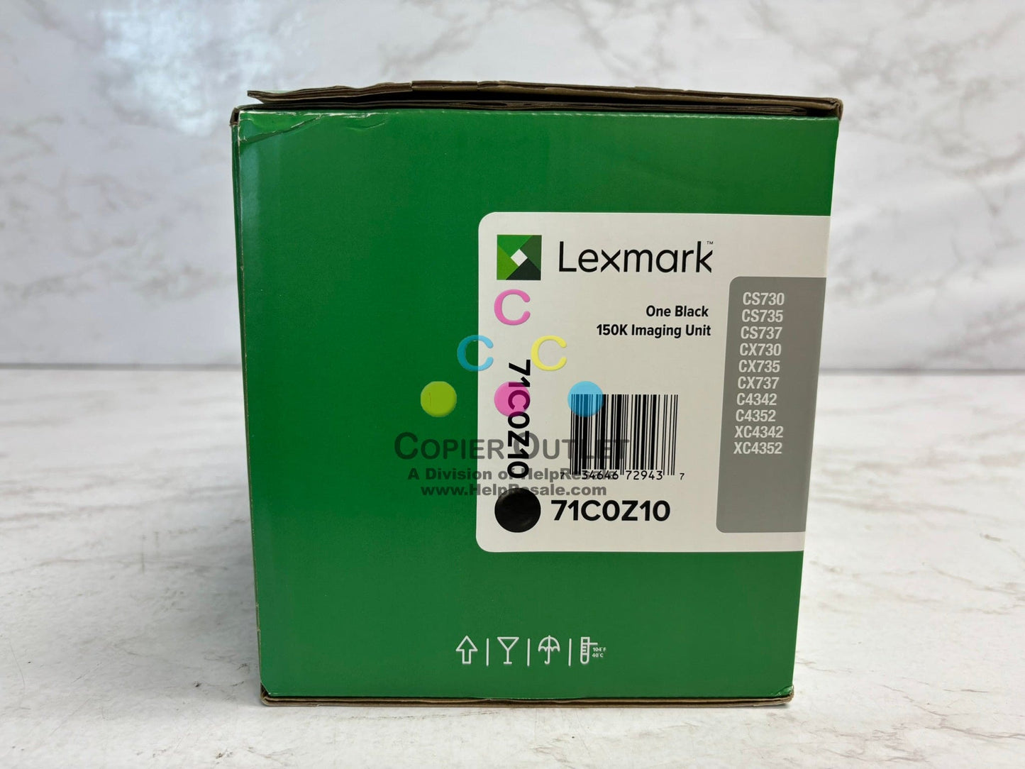 Genuine Lexmark CS730, C737, CX735, C4342, XC4342 Black Imaging Unit  71C0Z10