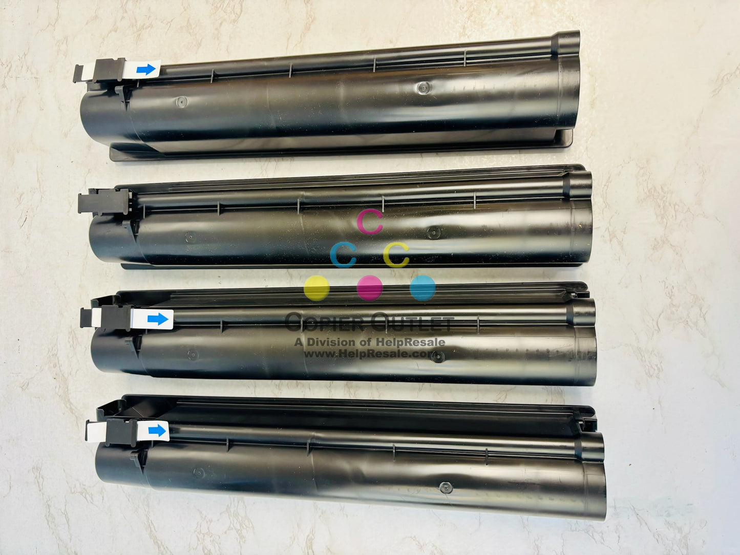 4 Open OEM Toshiba E STUDIO 2505AC, 3005AC Cyan, Yellow & Black Toner T-FC505U CYKK
