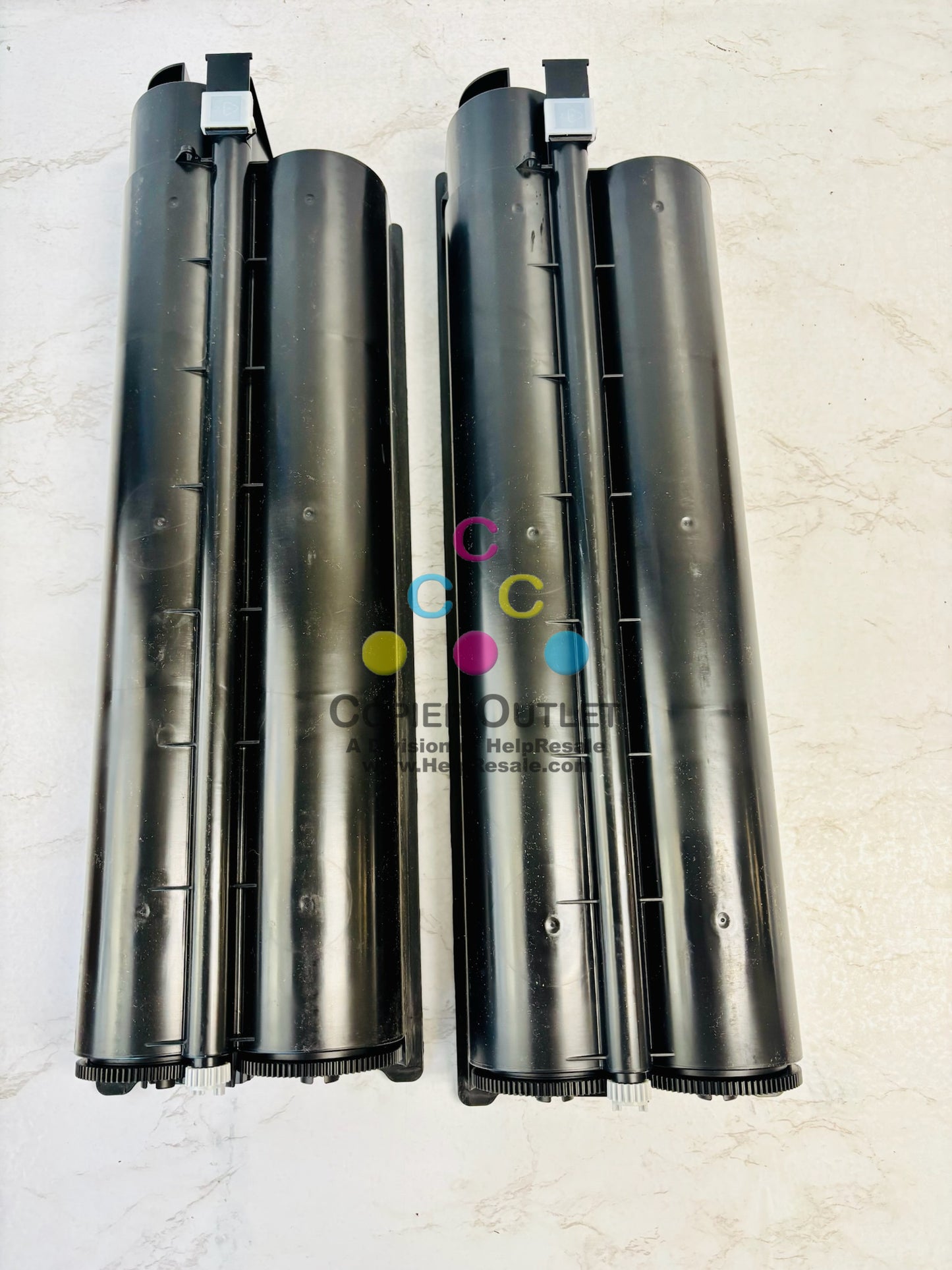 2 Open Genuine Toshiba ESTUDIO 5508A, 6508A, 6508AG Black Toner T-5508U, no tabs