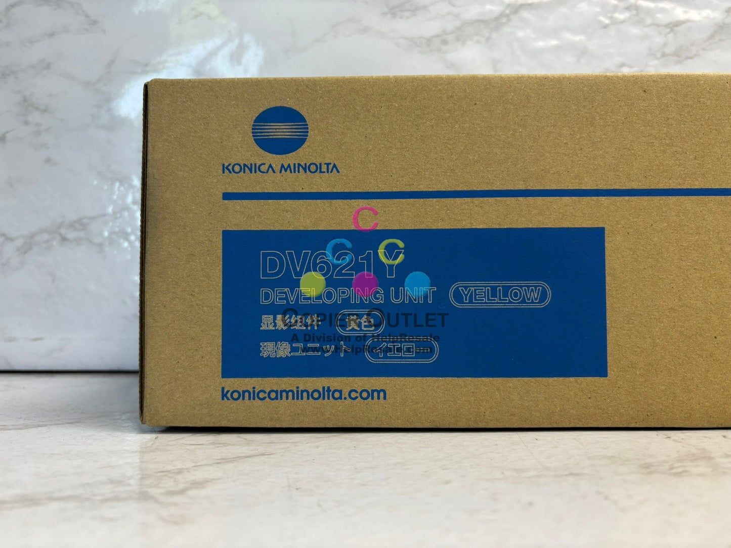 OEM Konica Bizhub C450i,C550i,C650i,C750i Yellow Developer Unit DV621Y, ACV8-08D