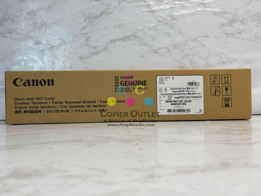 Genuine Canon image PRESS Lite C165, Lite C170 Color Drum Unit D07 (3646C001AA)