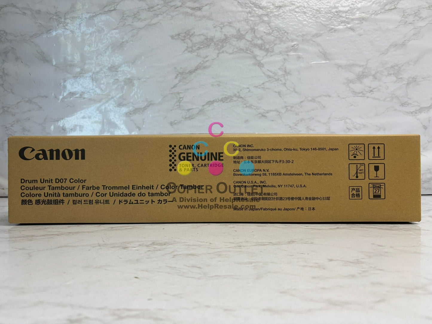 Genuine Canon image PRESS Lite C165, Lite C170 Color Drum Unit D07 (3646C001AA)