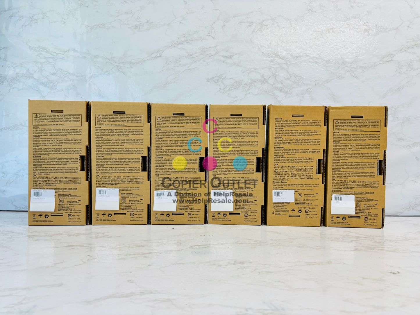 6 Genuine Epson P6000,P7000 Cyan,LM,LK,PK Inks T8241,T8245,T8246,T8249 2020-24