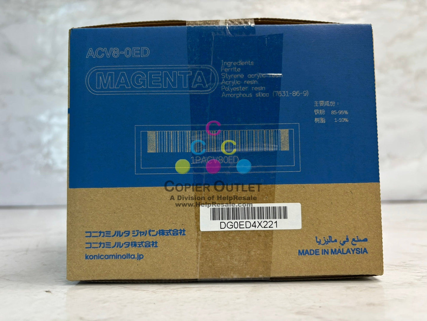 OEM Konica bizhub C451i,C551,C650,C651,C750i Developer Unit DV621M (ACV8-0ED)