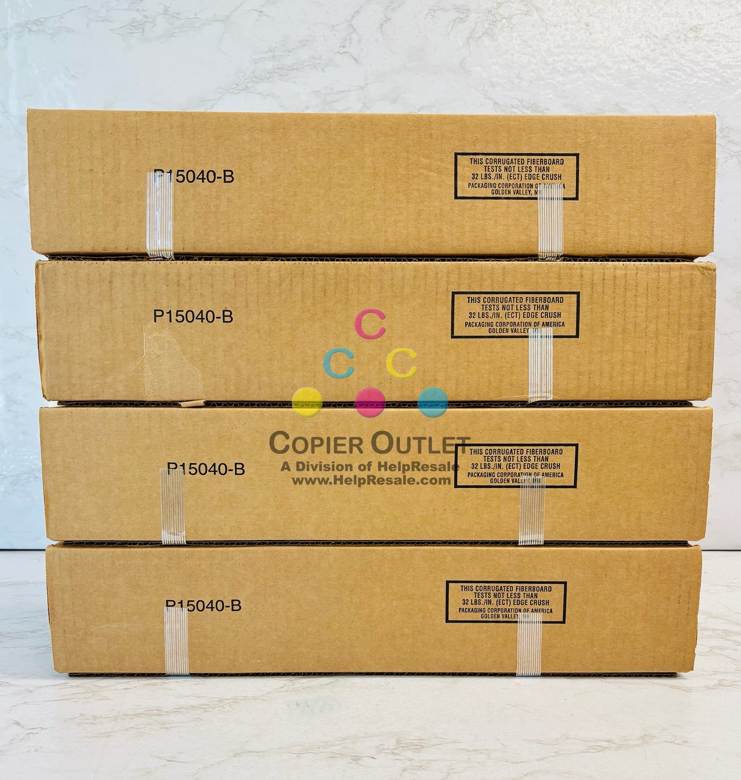 4 Genuine Toshiba eStudio 2515AC,3015AC Cyan,Yellow & Black Toner T-FC415U CYKK