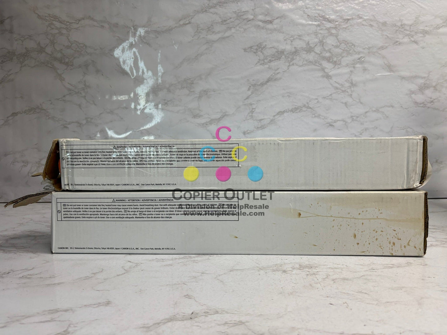 2 Open OEM Canon iR ADV C7565,C7570,C7580,C7765,C7770,C7780 Toners GPR-56 YK