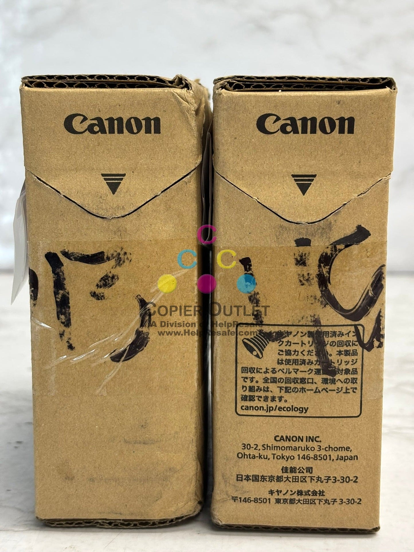 2 New OEM Canon IP PRO-2000, PRO-2100 Clear Ink PFI-1100CO EXP: 10/2024, 7/2025