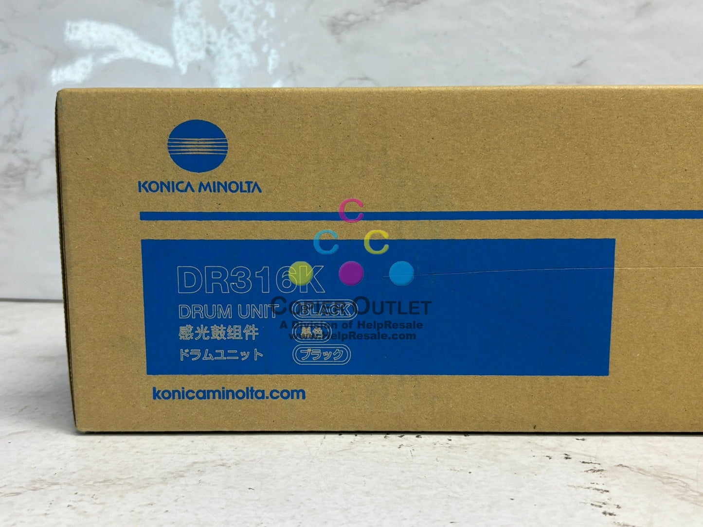New OEM Konica Bizhub 300i,301i,360i Black Drum Unit DR316K (AAV7-0RD)