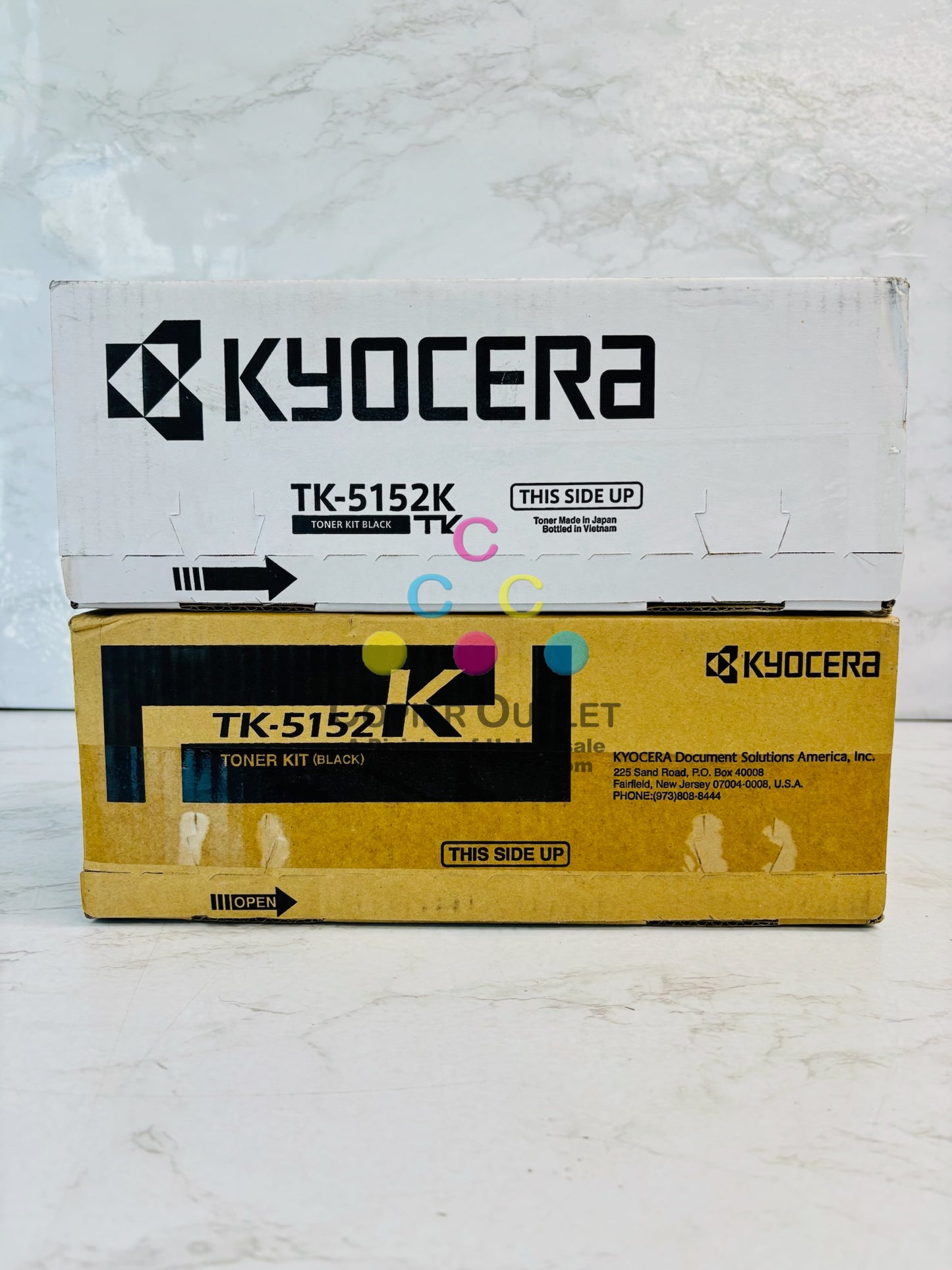 2 Genuine Kyocera ECOSYS 6035cidn,M6535cidn, P6035cdn Black Toner TK-5152K