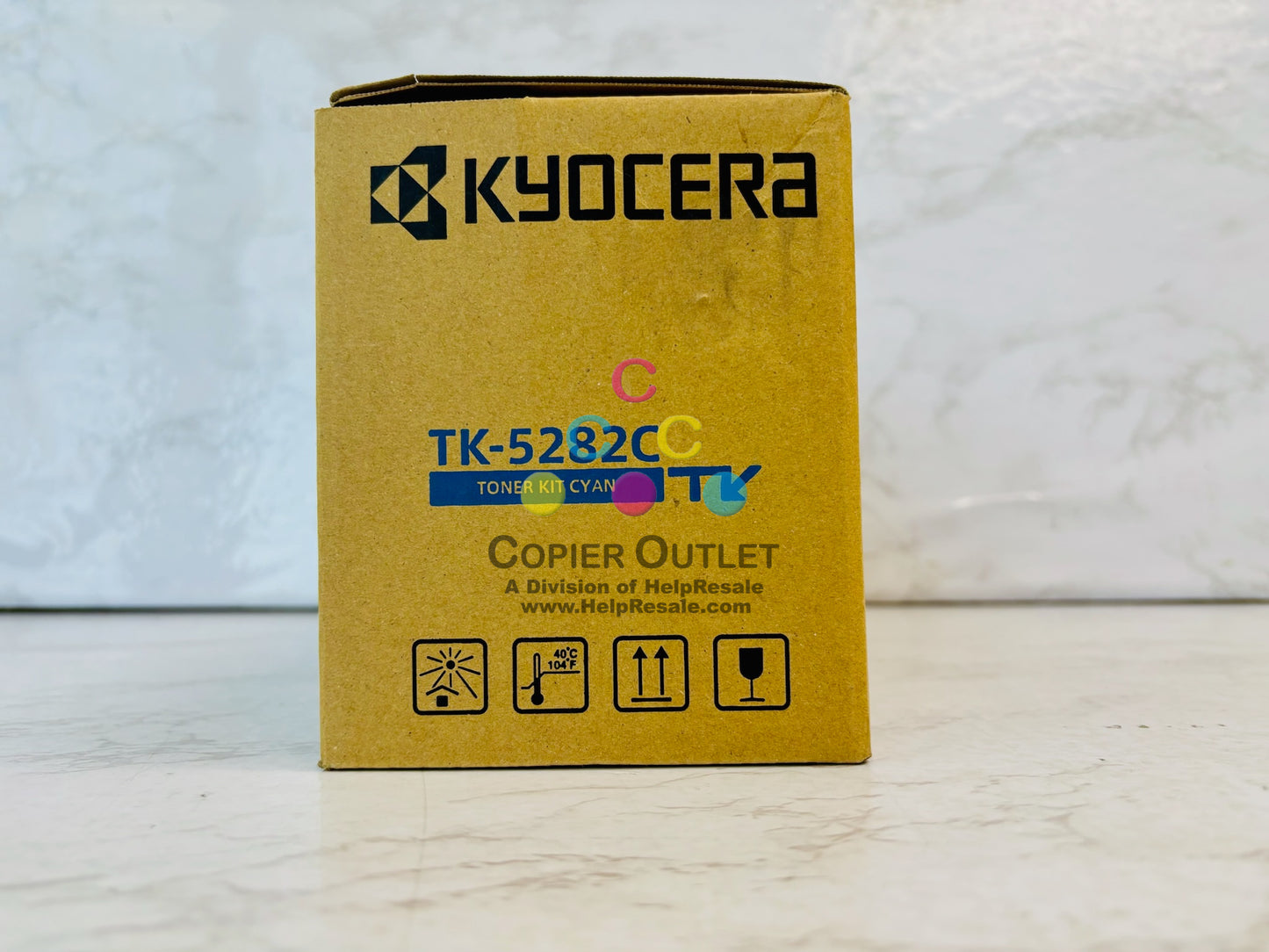 Genuine Kyocera ECOSYS M6235cidn, M665cidn, P6235cdn Cyan Toner TK-5282C