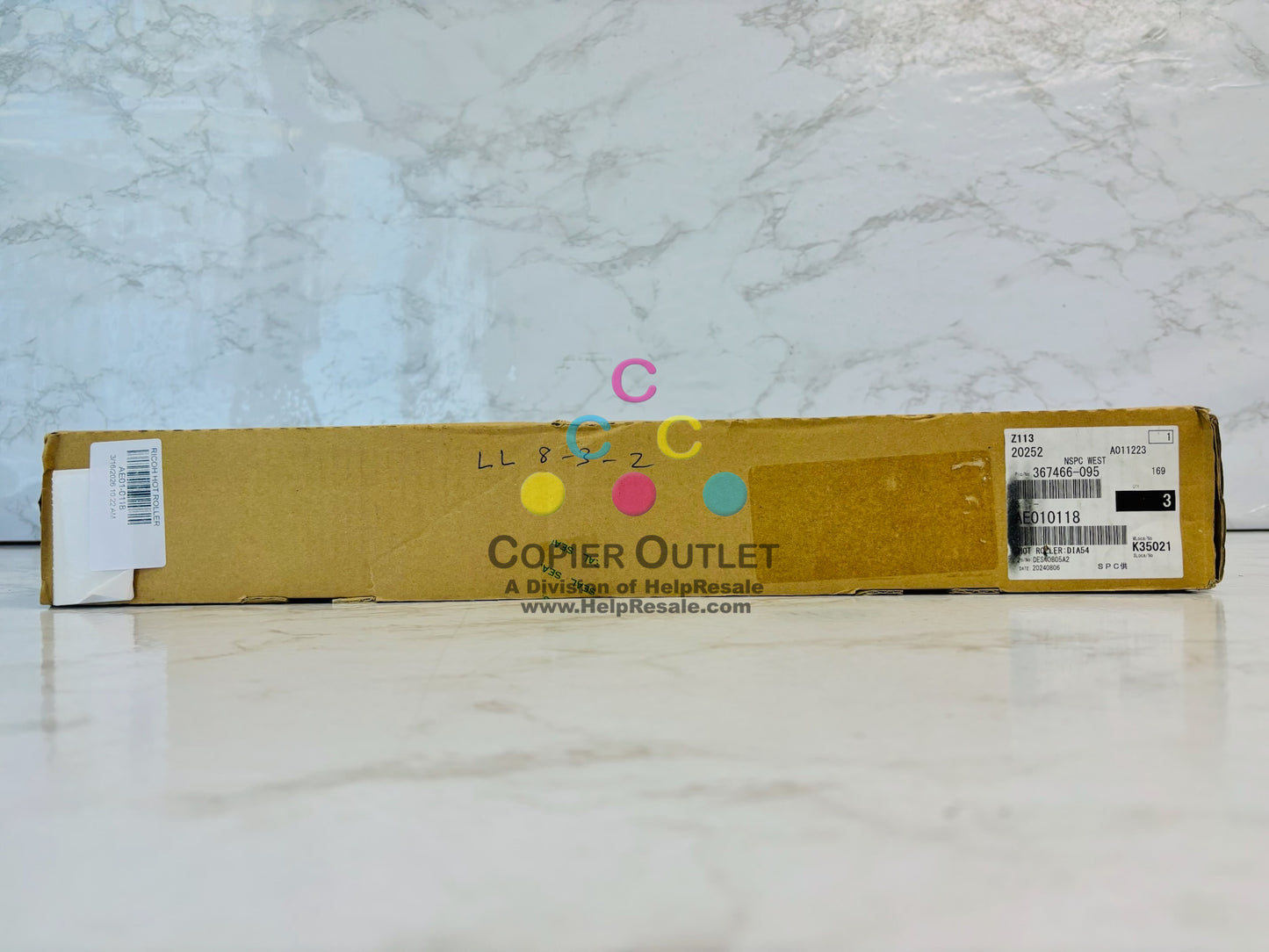 Genuine Ricoh Pro 8100EX, 8100S,8110S Hot Roller AE01-0118, AE010118