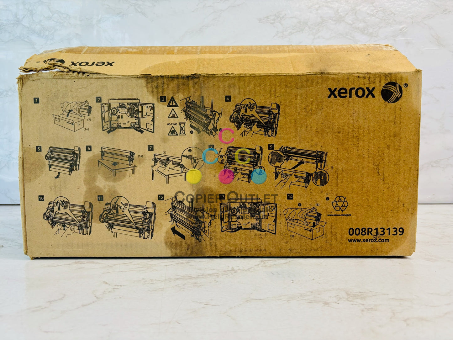 Open Genuine Xerox Nuvera 100,120 Copier Fuser Web Assembly 008R13139, 005K12641