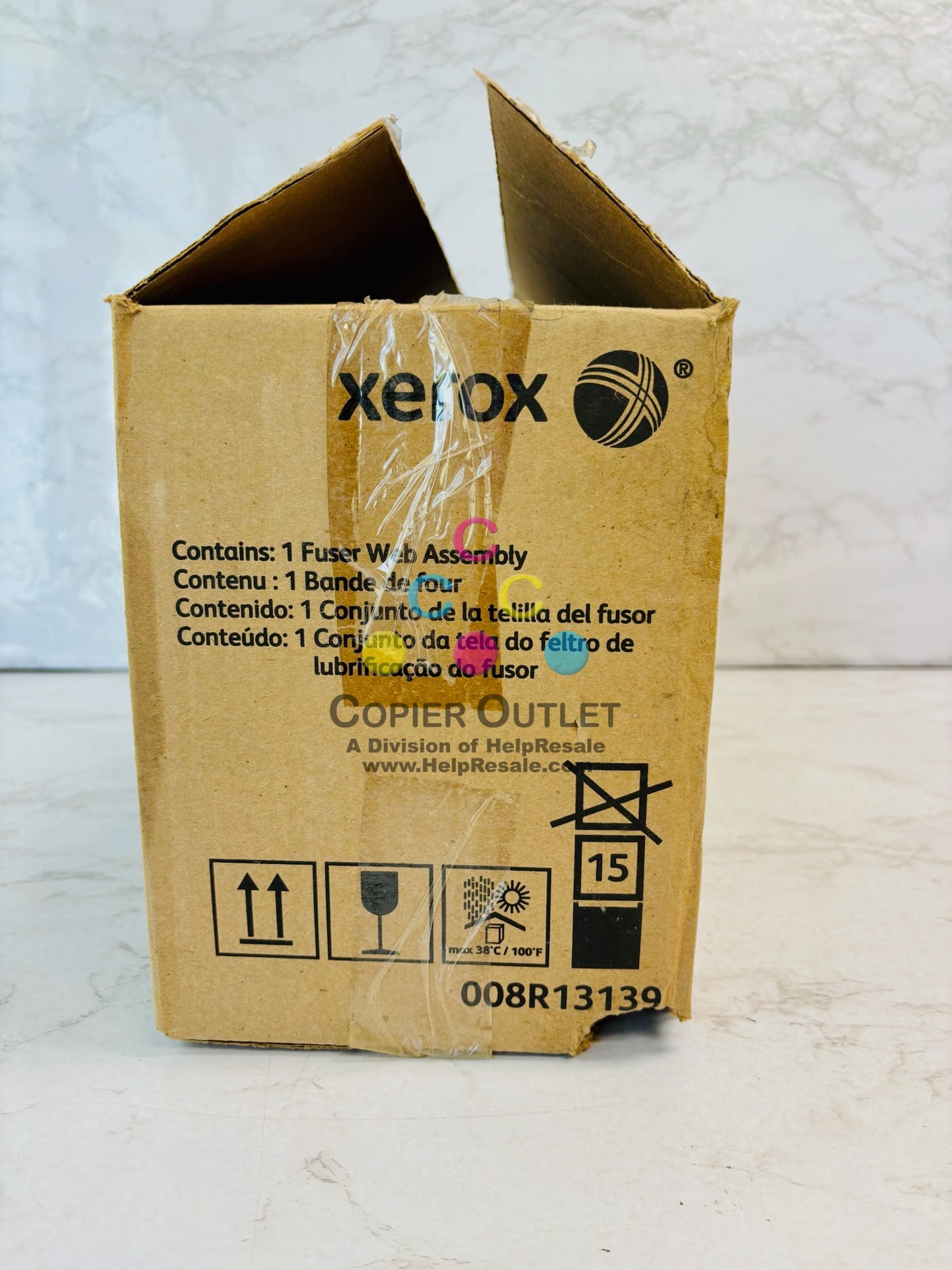 Open Genuine Xerox Nuvera 100,120 Copier Fuser Web Assembly 008R13139, 005K12641