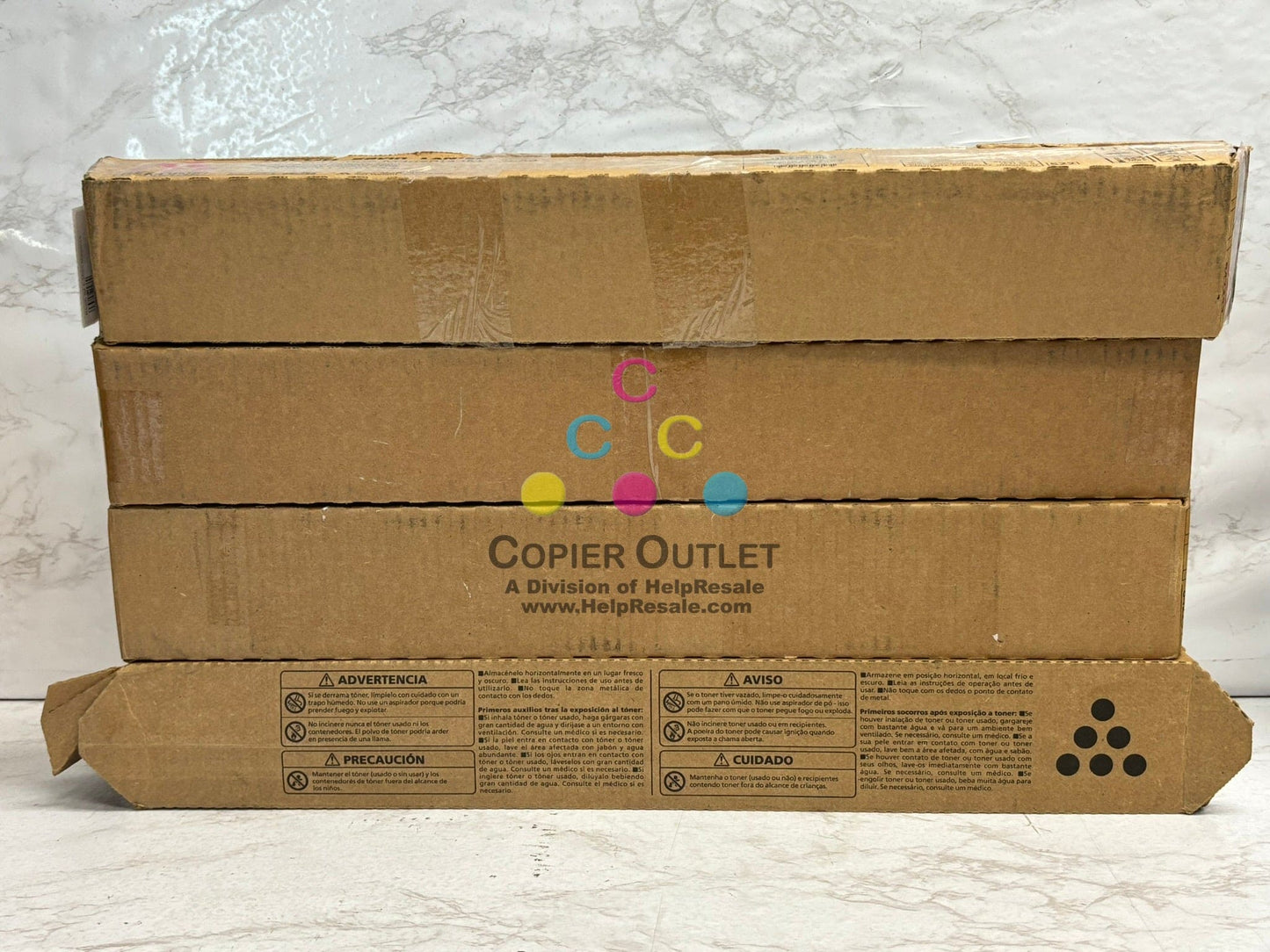 4 New OEM Ricoh IM C3000,IMC3500 MMKK Magenta & Black Toners 842251,842253